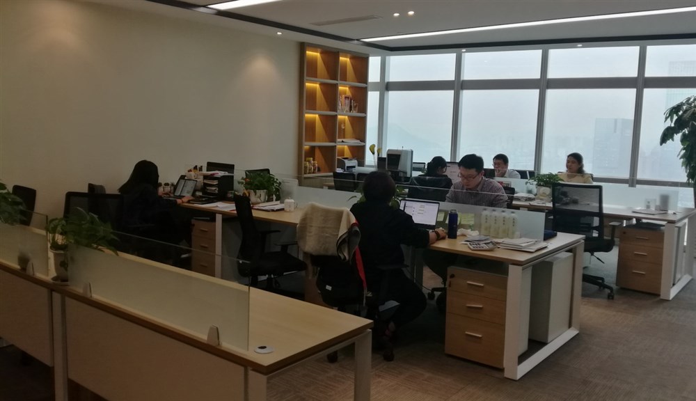 深圳市米倉供應鏈管理有限公司辦公室一角