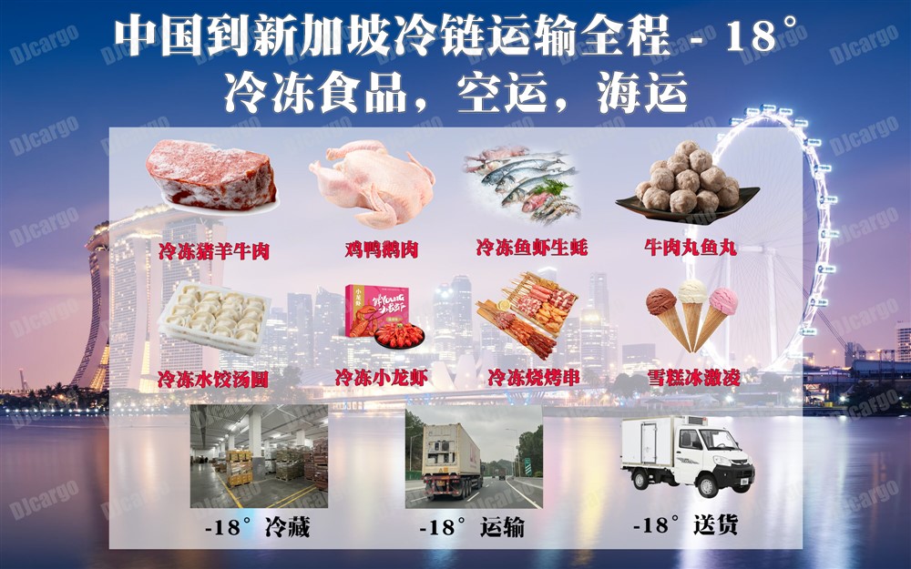 進(jìn)口冷凍食品到新加坡如何操作？